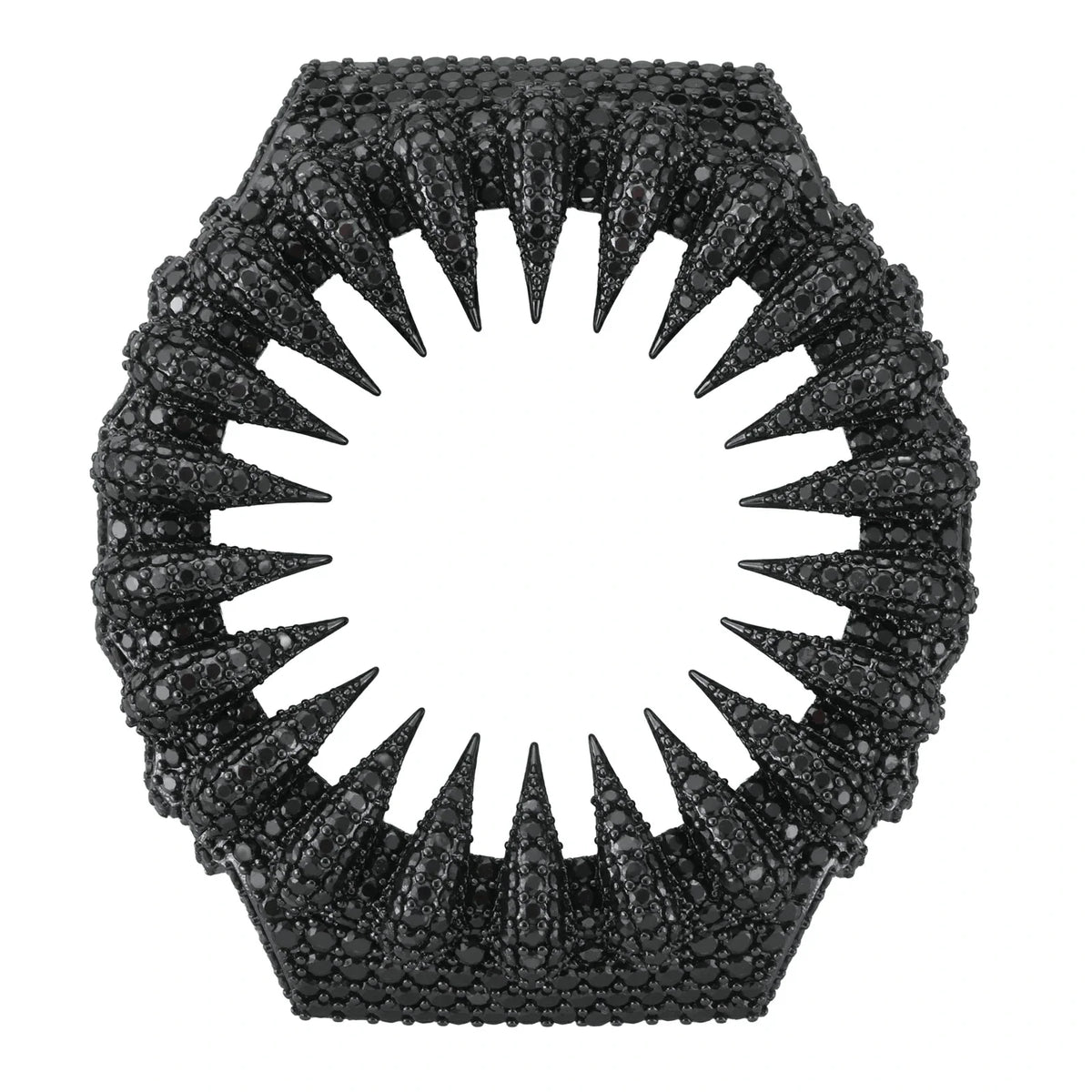 Iced Out Moissanite Bear Claw Bust Down Bezel for GA2100 Series