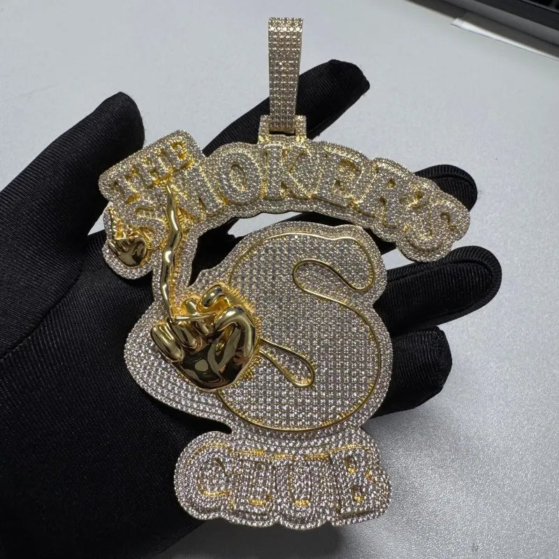 Iced Out The Smokers Club Pendant【A231】