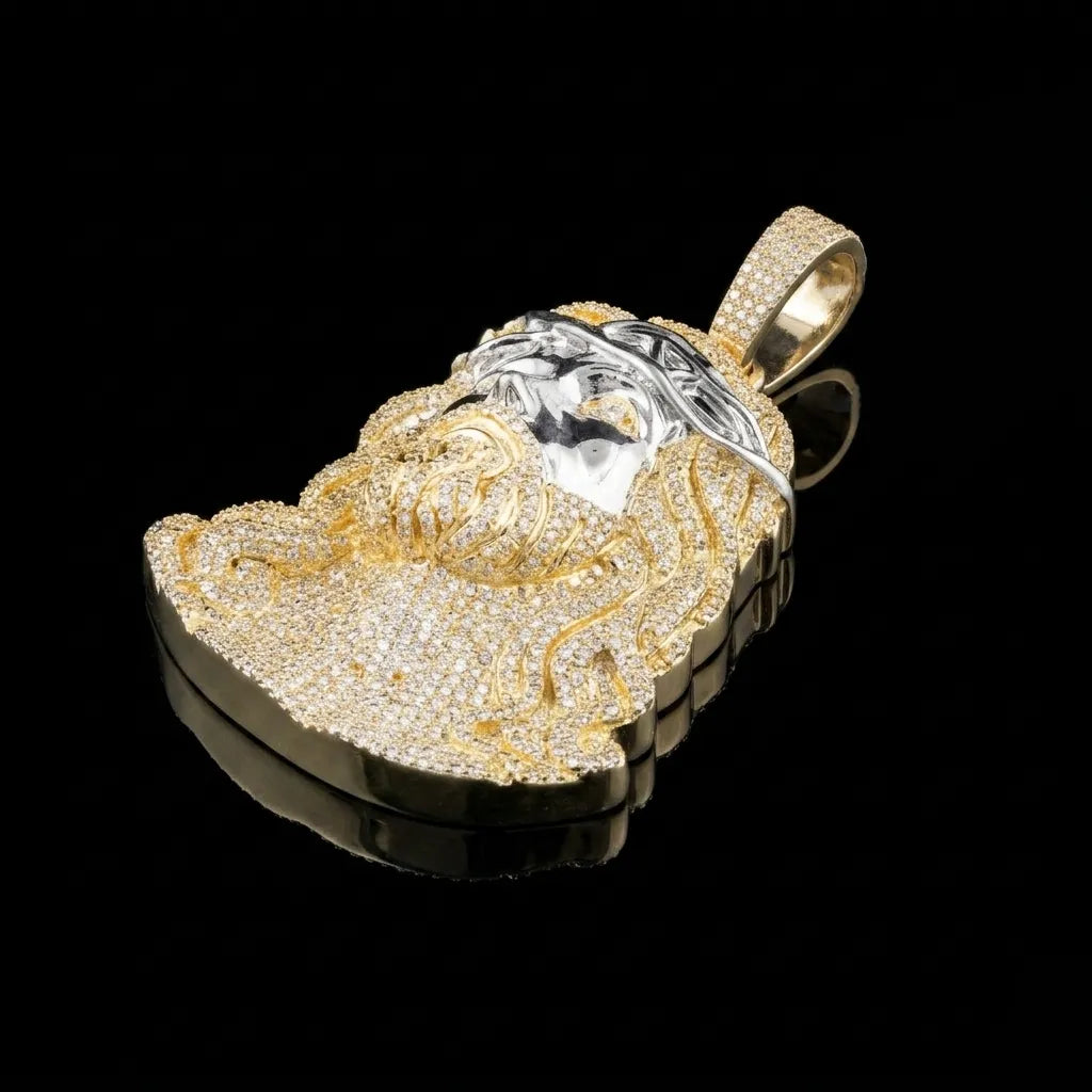 Iced Out Jesus Piece Pendant【A237】