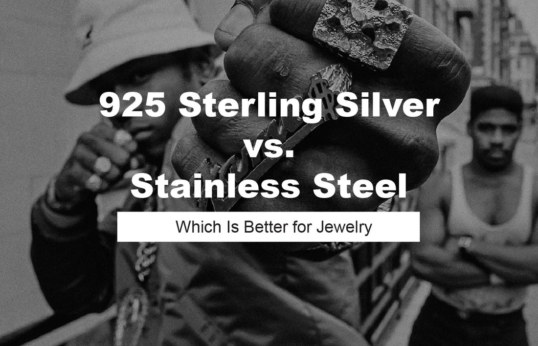 925 Sterling Silver vs Stainless Steel: Which Is Better for Jewelry?