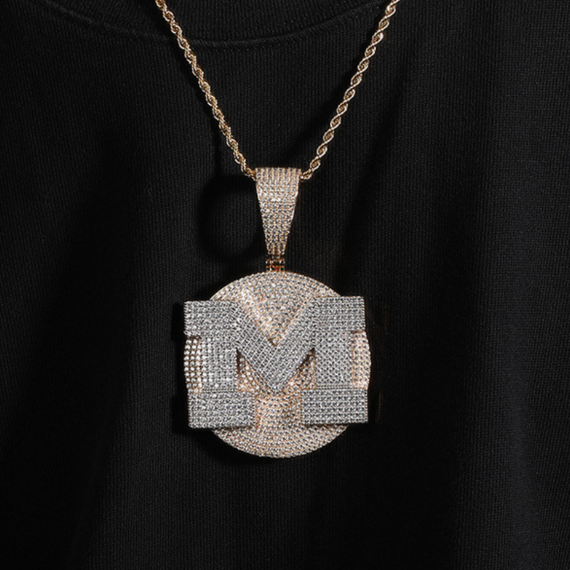 Custom | Choose Your "A-Z"  Large Letter Pendant【R196】