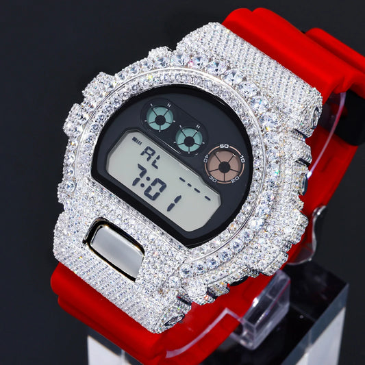 Moissanite Watch Case & Watch Bezel for DW6900