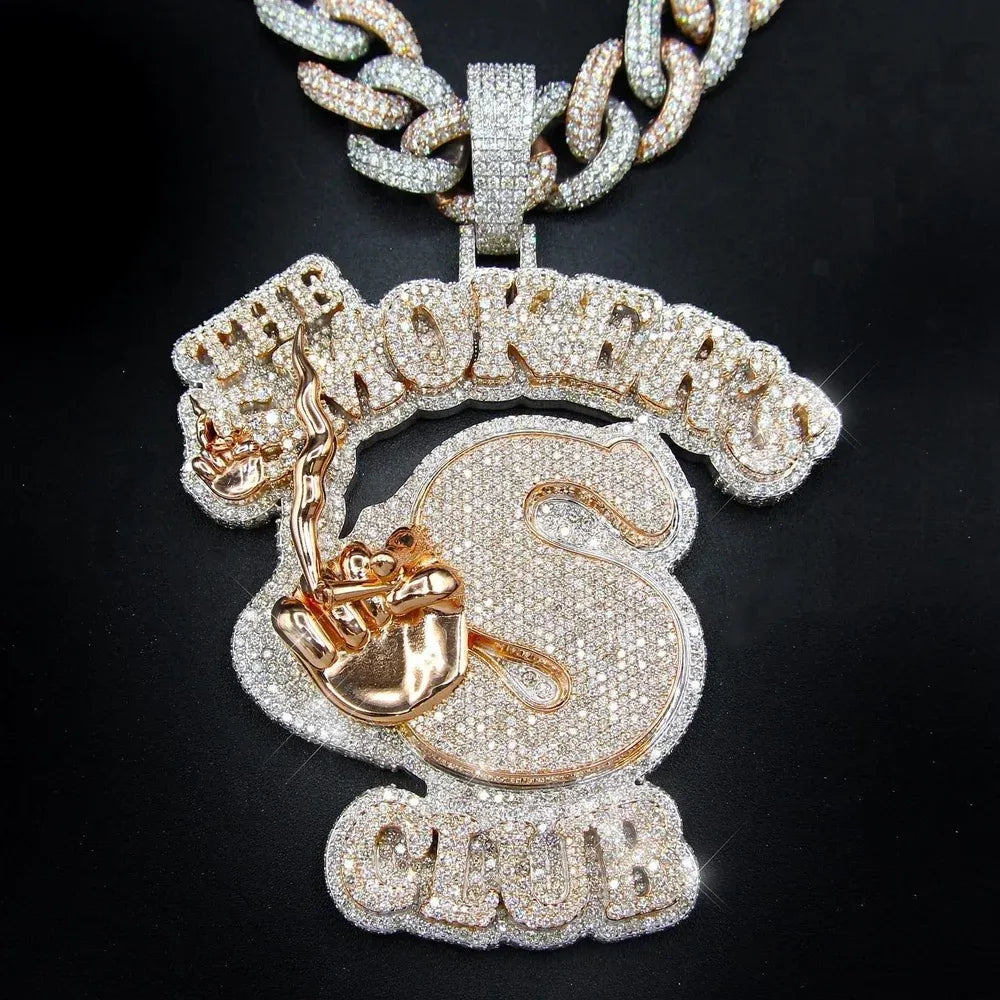 Iced Out The Smokers Club Pendant【A231】