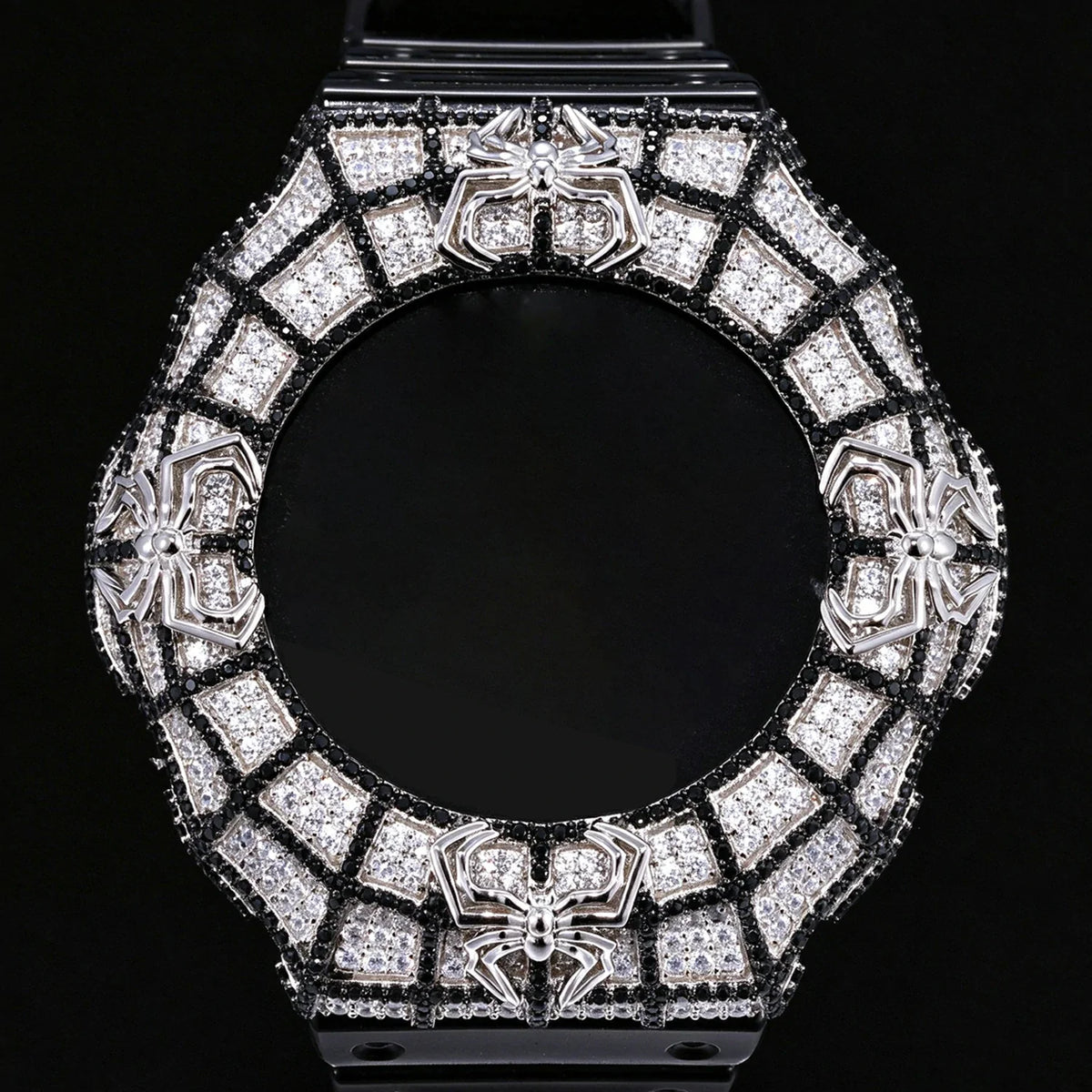 Moissanite Spider Watch Bezel for GA2100 GA2110 GAB2100