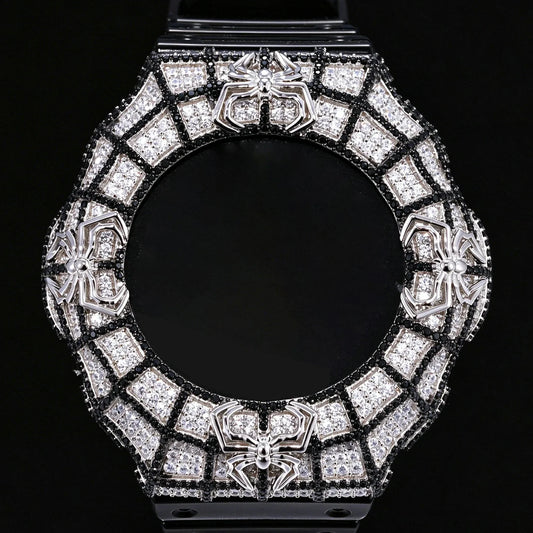 Moissanite Spider Watch Bezel for GA2100 GA2110 GAB2100