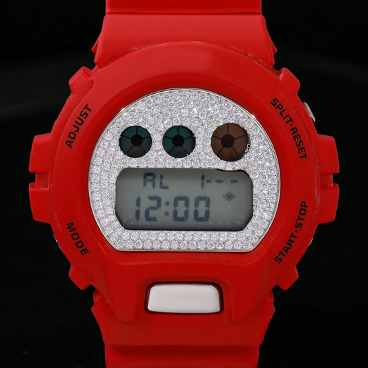Watch Dial for DW6900 Moissanite Iced Out