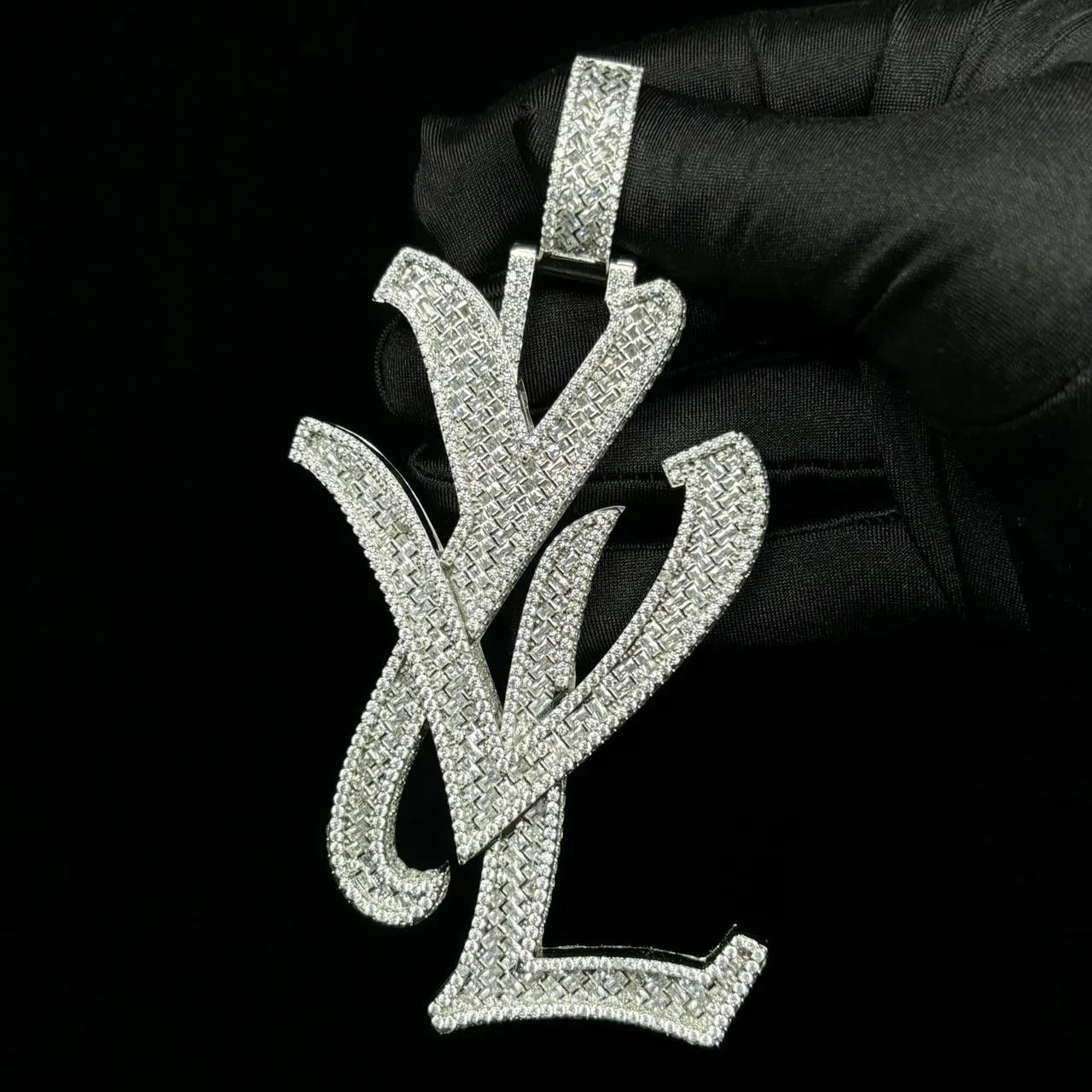 YVL Full-Pavé Pendant
