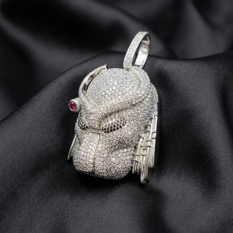 Iced Out Custom Alien Warrior Hip Hop Pendant【R221】