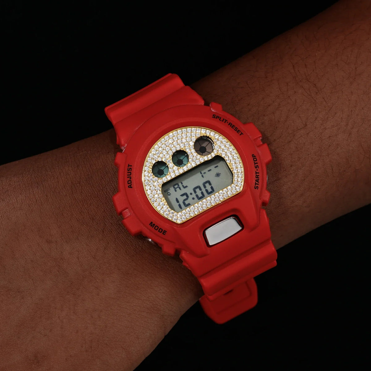Watch Dial for DW6900 Moissanite Iced Out