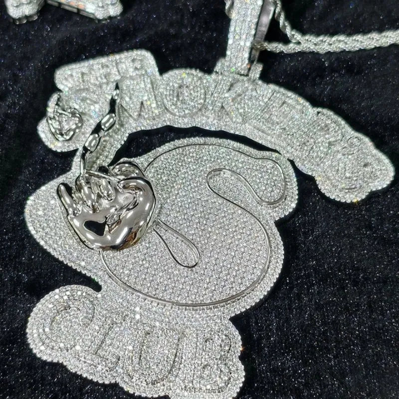 Iced Out The Smokers Club Pendant【A231】