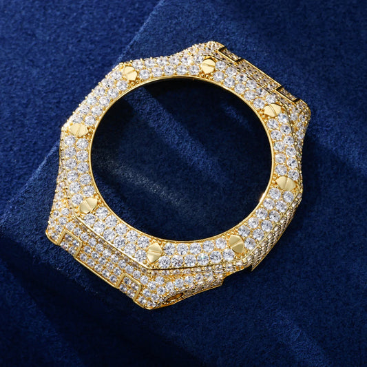 Iced Out Moissanite Bust Down Bezel for GA2100
