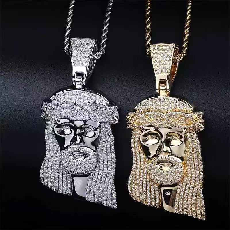 Iced Out Jesus Piece Pendant【A255】