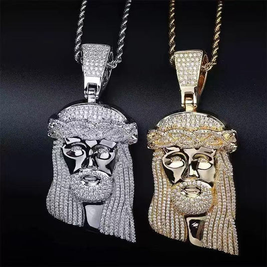 Iced Out Jesus Piece Pendant【A255】