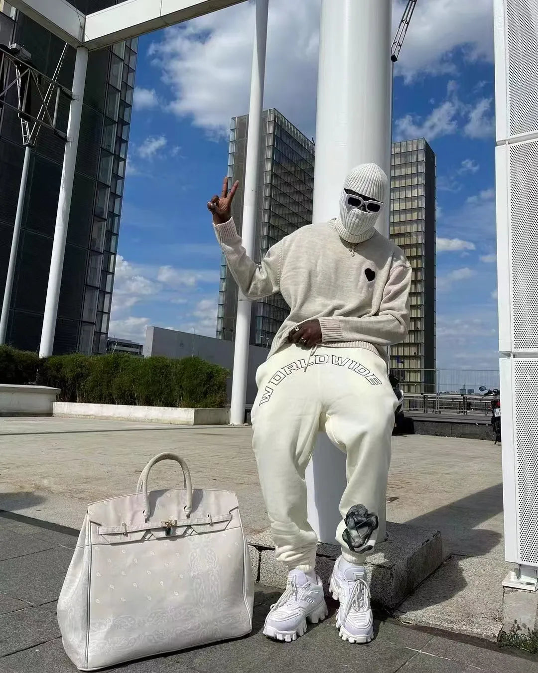 Hip Hop Knit Balaclava Mask【M104】