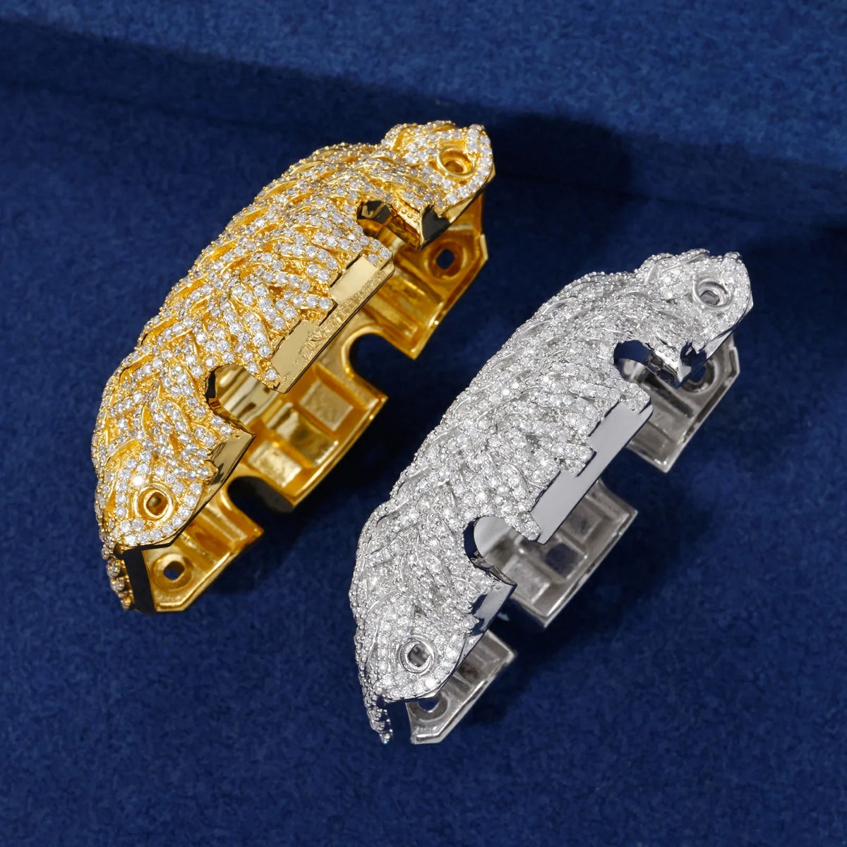 S925 Moissanite Rope Watch Case for DW6900 SERIES