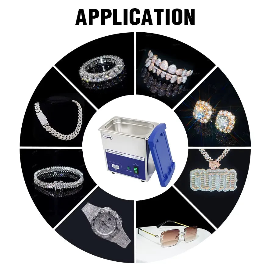 Make Your Jewelry Shining Again Ultrasonic Cleaner Polishing Gold Plating Service for Fine Bracelet Necklace Pendant Ring