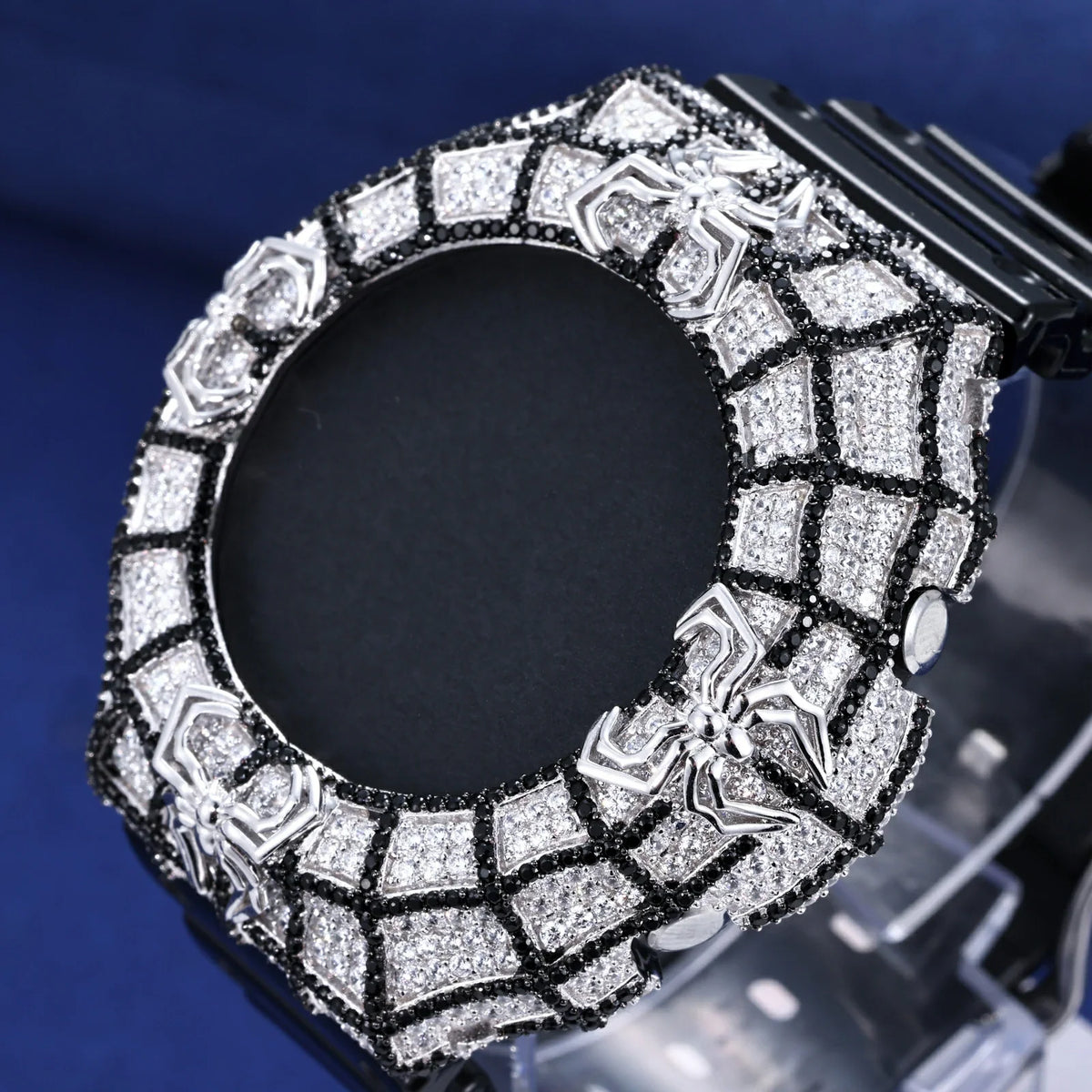 Moissanite Spider Watch Bezel for GA2100 GA2110 GAB2100