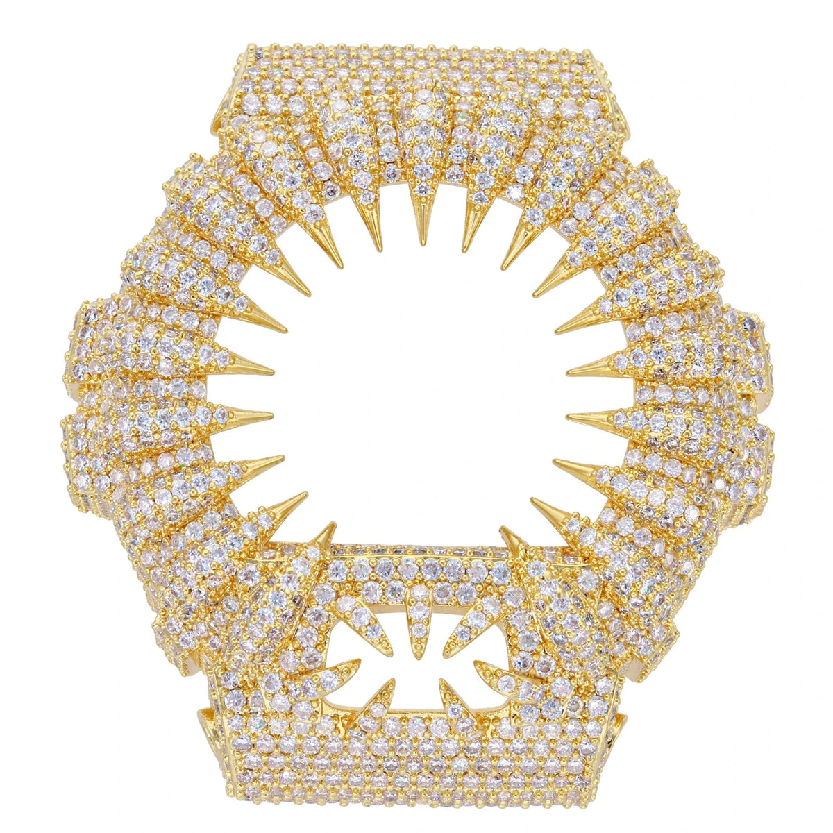 Watch Bezel & Watch Case for DW6900 - Claw Moissanite S925