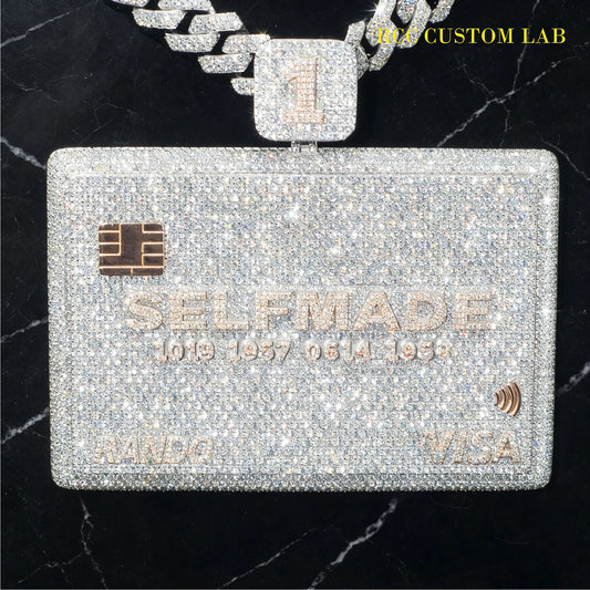 Iced Selfmade Credit Card Pendant【R162】