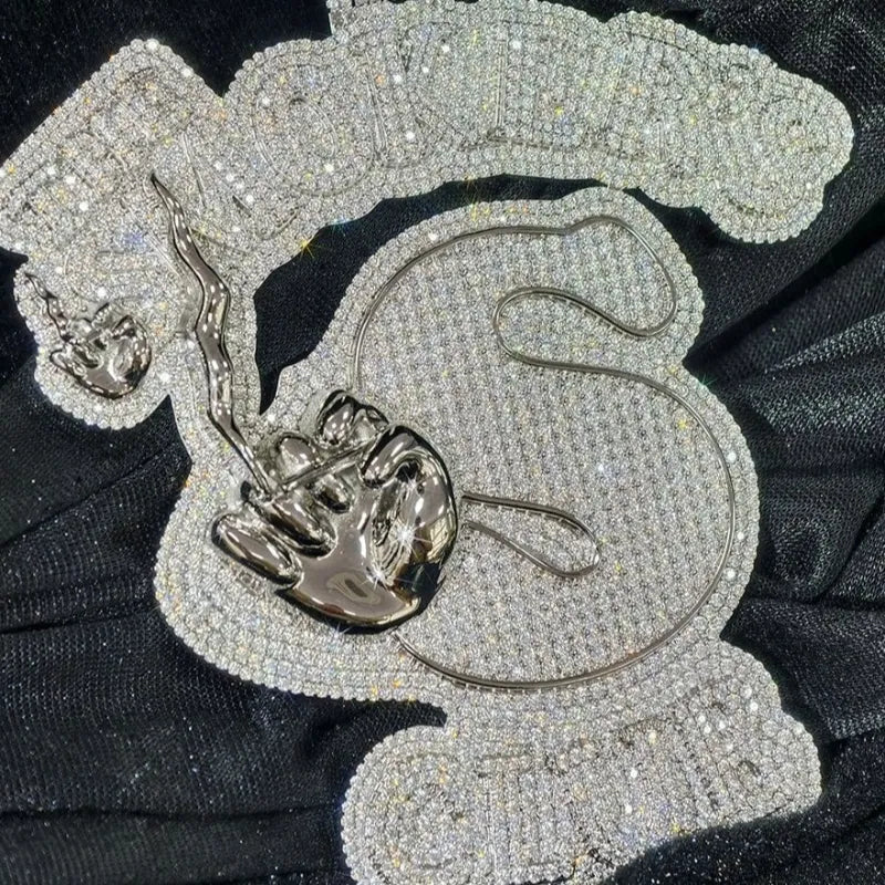 Iced Out The Smokers Club Pendant【A231】