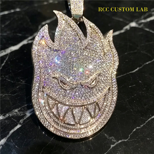 Iced Flame Monster Pendant【R170】