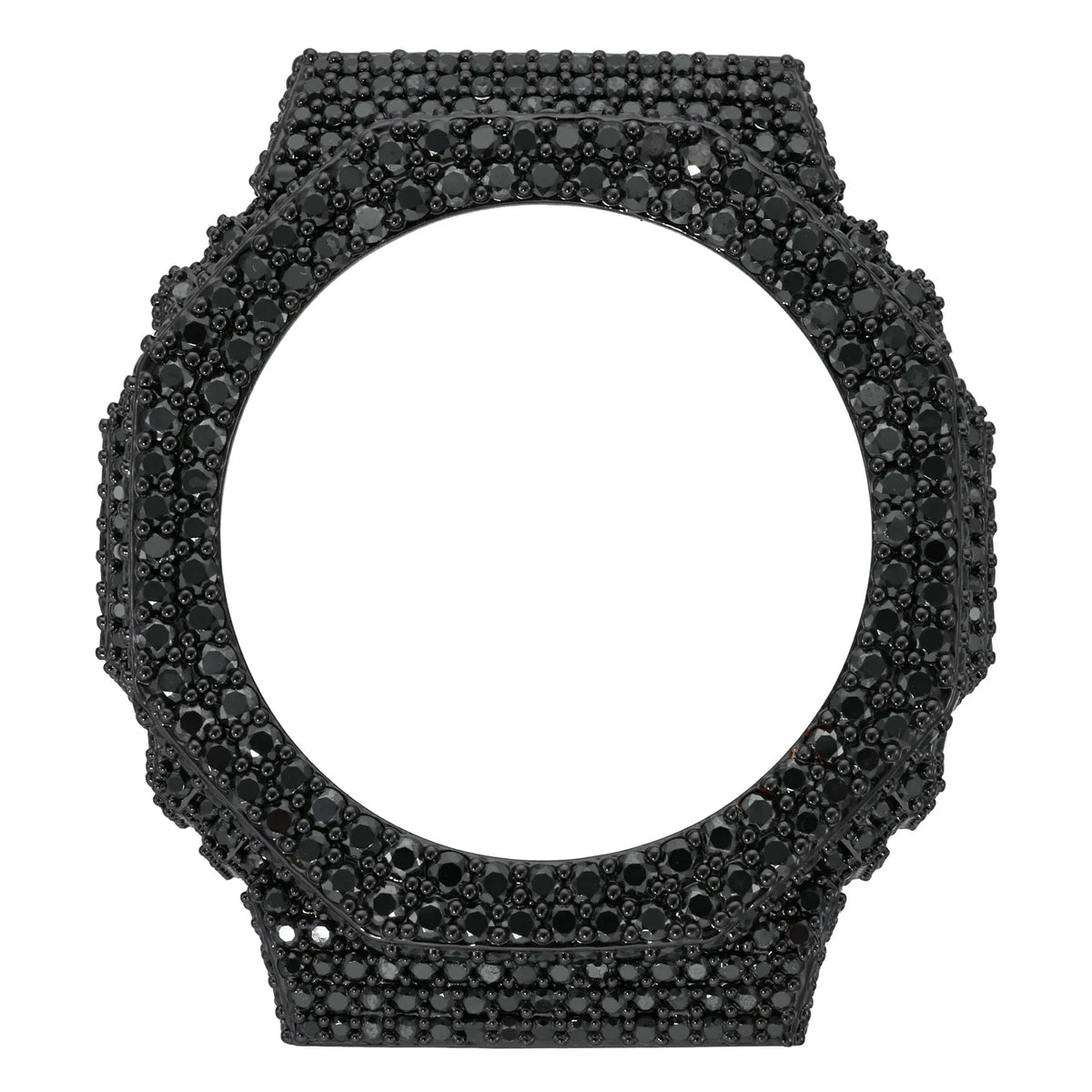 Iced Out 2 Rows Moissanite Bust Down Bezel for GA2100