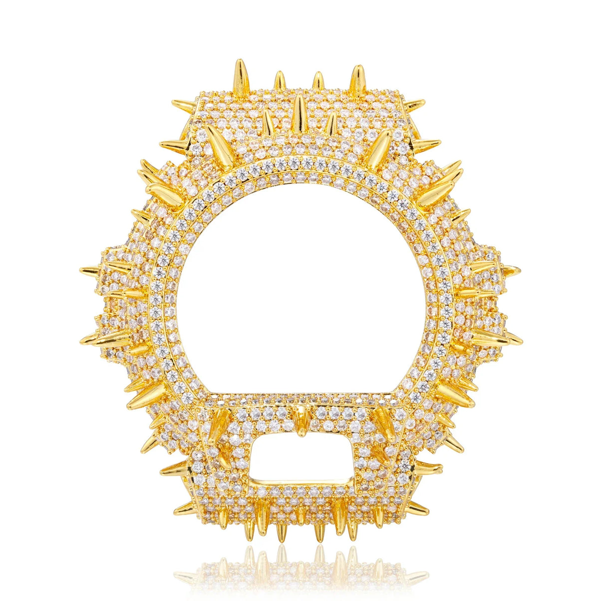 Watch Bezel & Watch Case for DW6900 - Thorns Moissanite S925