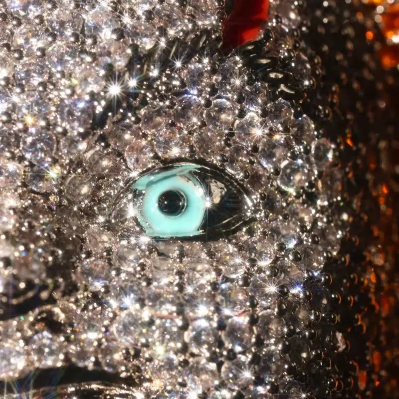Iced Out Horror Doll Character Hip Hop Pendant【A263】