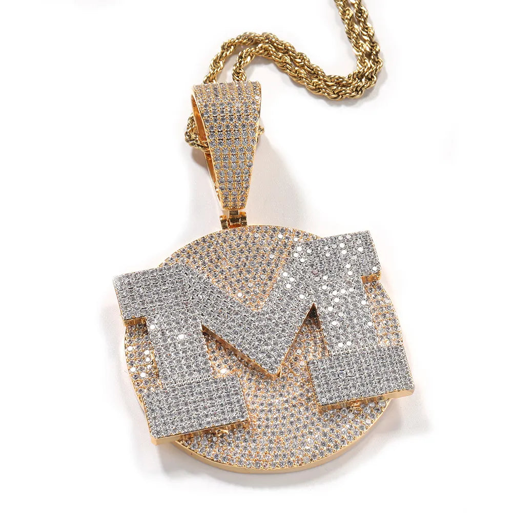 Custom | Choose Your "A-Z"  Large Letter Pendant【R196】