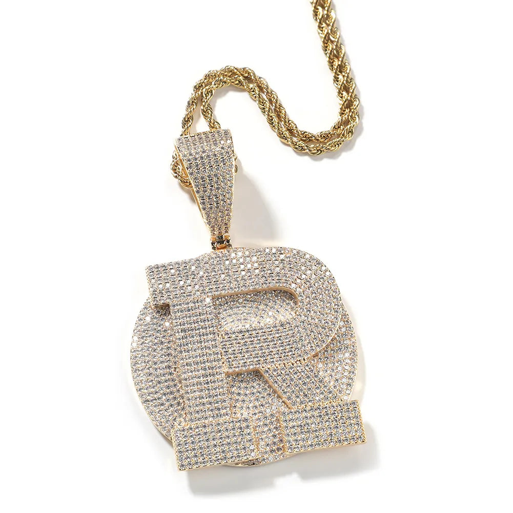 Custom | Choose Your "A-Z"  Large Letter Pendant【R196】