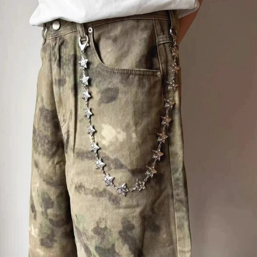 Star Link Hip Hop Wallet Chain【M206】