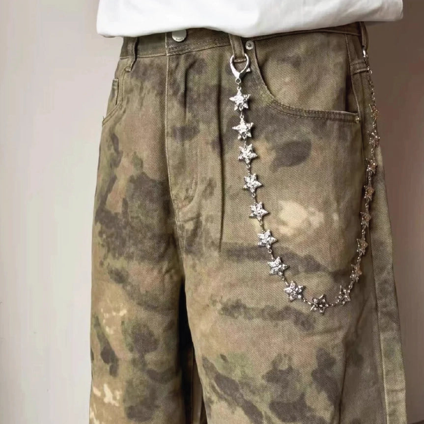 Star Link Hip Hop Wallet Chain【M206】