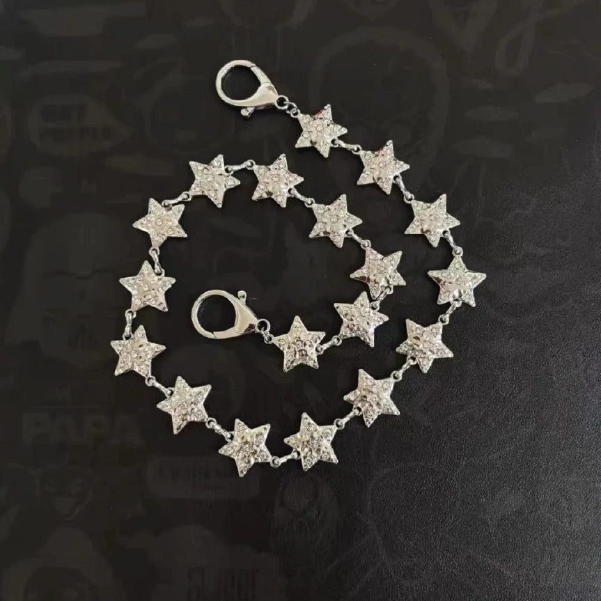 Star Link Hip Hop Wallet Chain【M206】